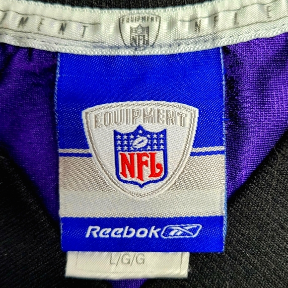 Reebok Purple Baltimore Ravens NFL Jersey #52 Ray Lewis Adult Large - Picture 7 of 10